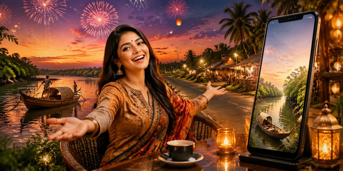 সুন্দরবন অঞ্চলের একজন ব্যবহারকারী ডিপোজিট বোনাস উপভোগ করছেন